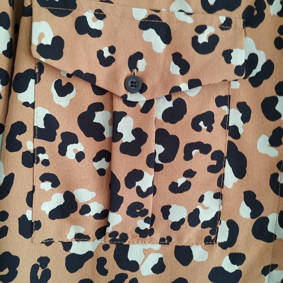 Mango Leopard print Shirt - Picture 7 of 10